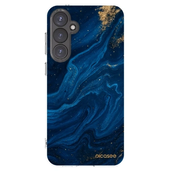 Picasee átlátszó szilikon tok az alábbi mobiltelefonokra Samsung Galaxy S23 FE S711B - Blue