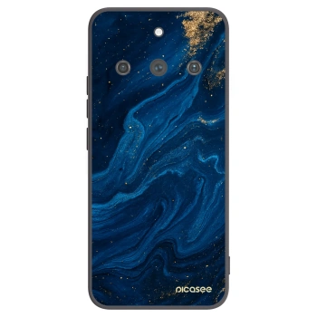 Picasee fekete szilikon tok az alábbi mobiltelefonokra Realme 11 Pro+ - Blue