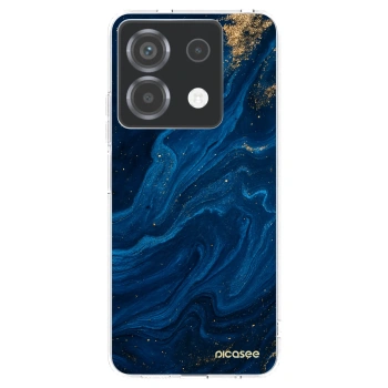 Picasee átlátszó szilikon tok az alábbi mobiltelefonokra Xiaomi Poco X6 - Blue