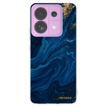 Picasee átlátszó szilikon tok az alábbi mobiltelefonokra Xiaomi Redmi Note 13 Pro 5G - Blue