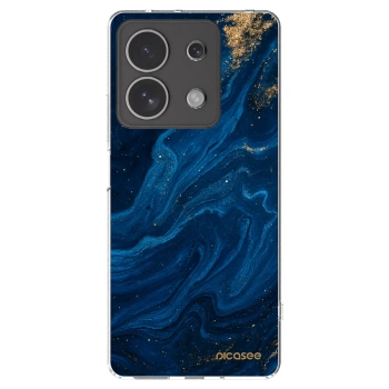 Picasee átlátszó szilikon tok az alábbi mobiltelefonokra Xiaomi Redmi Note 13 4G - Blue