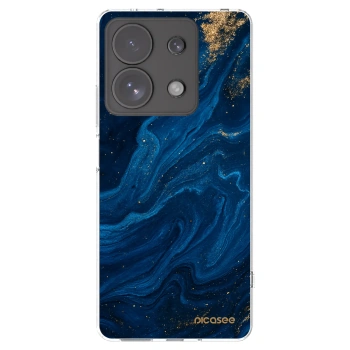 Picasee átlátszó szilikon tok az alábbi mobiltelefonokra Xiaomi Redmi Note 13 Pro 4G - Blue