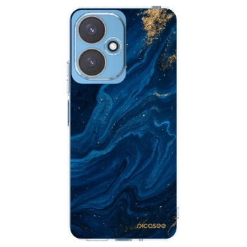 Picasee átlátszó szilikon tok az alábbi mobiltelefonokra Xiaomi Redmi 13C 5G - Blue