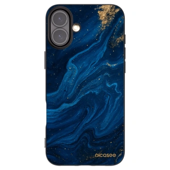 Picasee fekete szilikon tok az alábbi mobiltelefonokra Apple iPhone 16 Plus - Blue