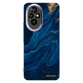 Picasee átlátszó szilikon tok az alábbi mobiltelefonokra Honor 200 Pro 5G - Blue