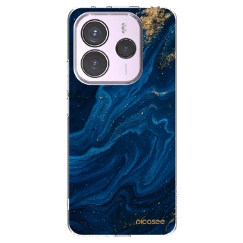 Picasee átlátszó szilikon tok az alábbi mobiltelefonokra Xiaomi Redmi Note 14 5G - Blue
