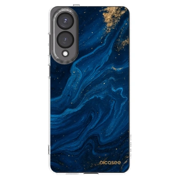 Picasee átlátszó szilikon tok az alábbi mobiltelefonokra Samsung Galaxy S25 Edge 5G - Blue