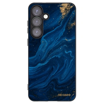 Picasee fekete szilikon tok az alábbi mobiltelefonokra Samsung Galaxy S25+ 5G - Blue