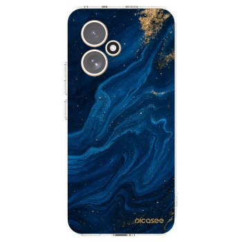 Picasee átlátszó szilikon tok az alábbi mobiltelefonokra Honor 400 5G - Blue