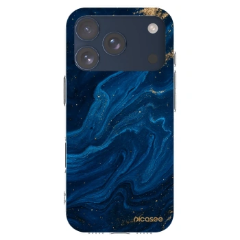 Picasee átlátszó szilikon tok az alábbi mobiltelefonokra Apple iPhone 17 Pro - Blue