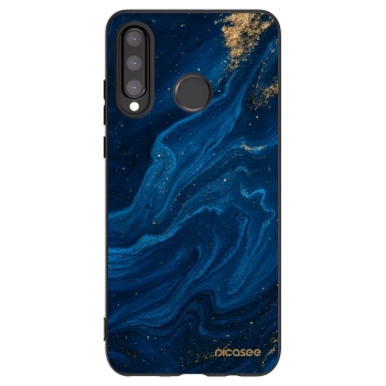 Picasee fekete szilikon tok az alábbi mobiltelefonokra Huawei P30 Lite - Blue