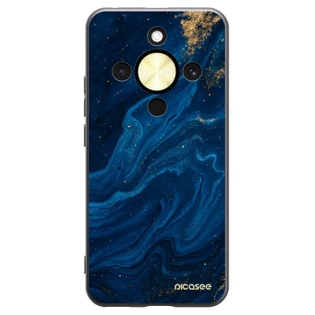 Picasee fekete szilikon tok az alábbi mobiltelefonokra Honor Magic8 Lite 5G - Blue