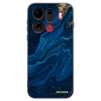 Picasee fekete szilikon tok az alábbi mobiltelefonokra OPPO Find X9 Pro - Blue