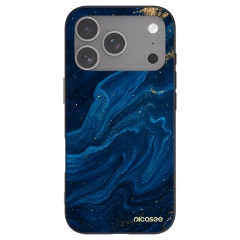 Picasee fekete szilikon tok az alábbi mobiltelefonokra Apple iPhone 18 Pro - Blue