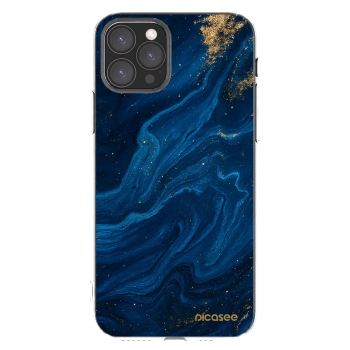 Picasee átlátszó szilikon tok az alábbi mobiltelefonokra Apple iPhone 11 Pro - Blue