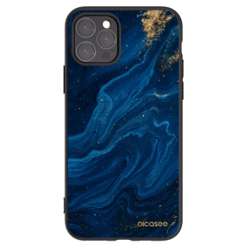 Picasee fekete szilikon tok az alábbi mobiltelefonokra Apple iPhone 11 Pro - Blue