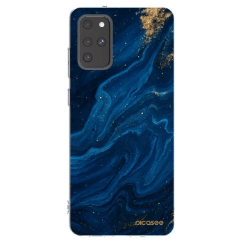 Picasee átlátszó szilikon tok az alábbi mobiltelefonokra Samsung Galaxy S20+ G985F - Blue