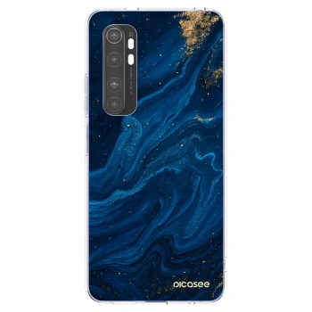 Picasee átlátszó szilikon tok az alábbi mobiltelefonokra Xiaomi Mi Note 10 Lite - Blue