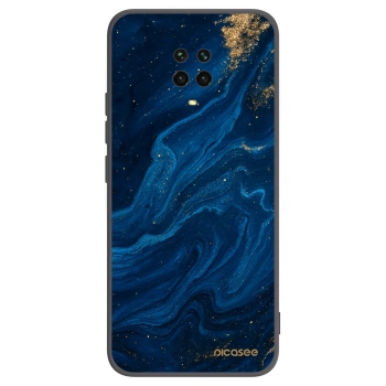 Picasee fekete szilikon tok az alábbi mobiltelefonokra Xiaomi Redmi Note 9S - Blue