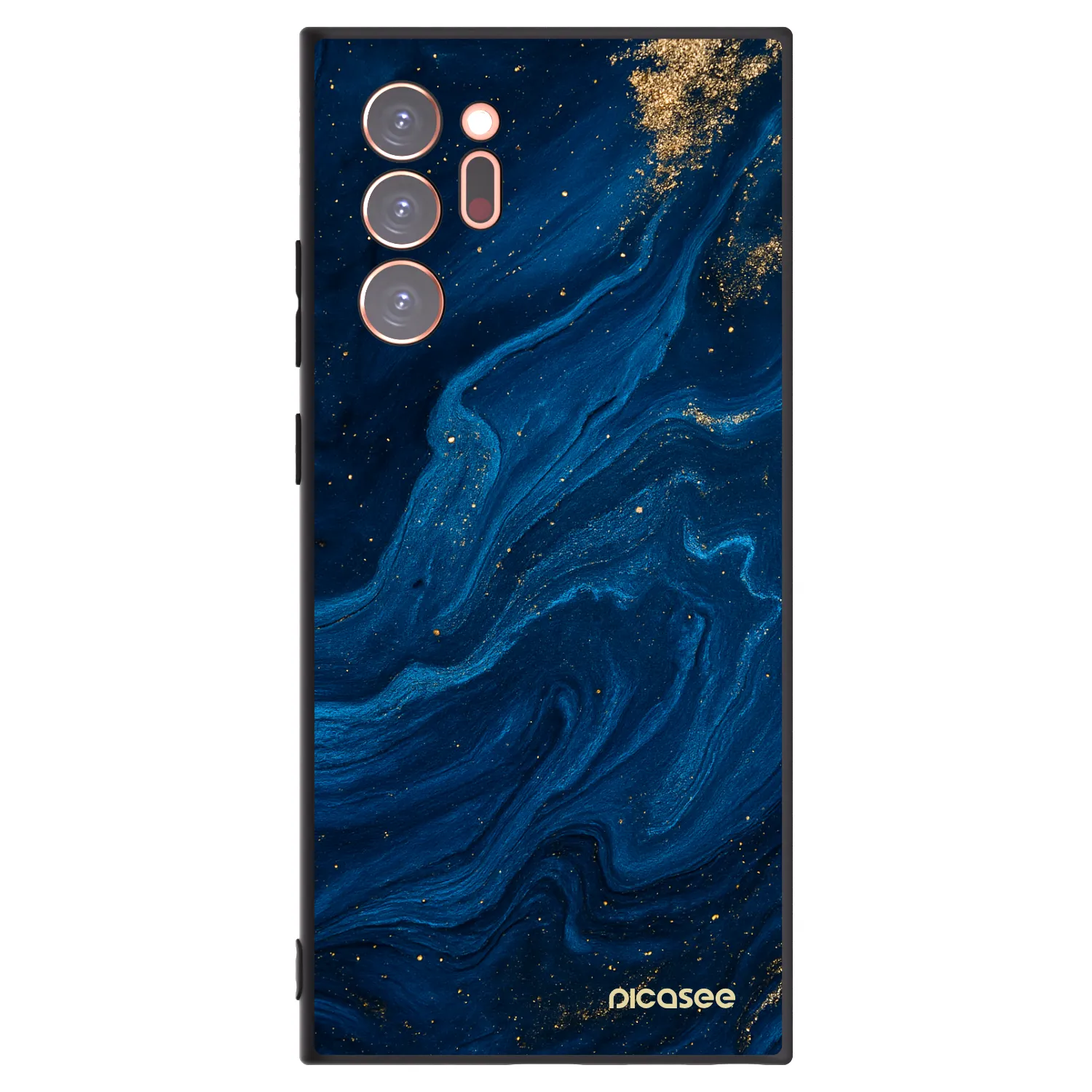 Picasee fekete szilikon tok az alábbi mobiltelefonokra Samsung Galaxy Note 20 Ultra - Blue