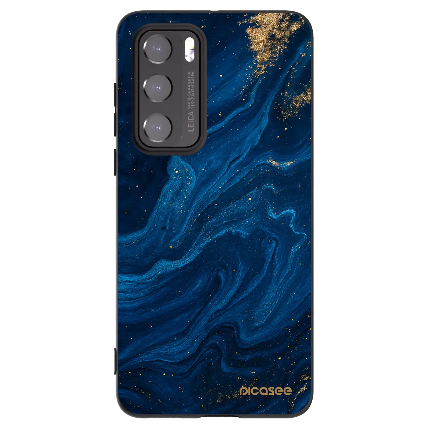 Picasee fekete szilikon tok az alábbi mobiltelefonokra Huawei P40 - Blue