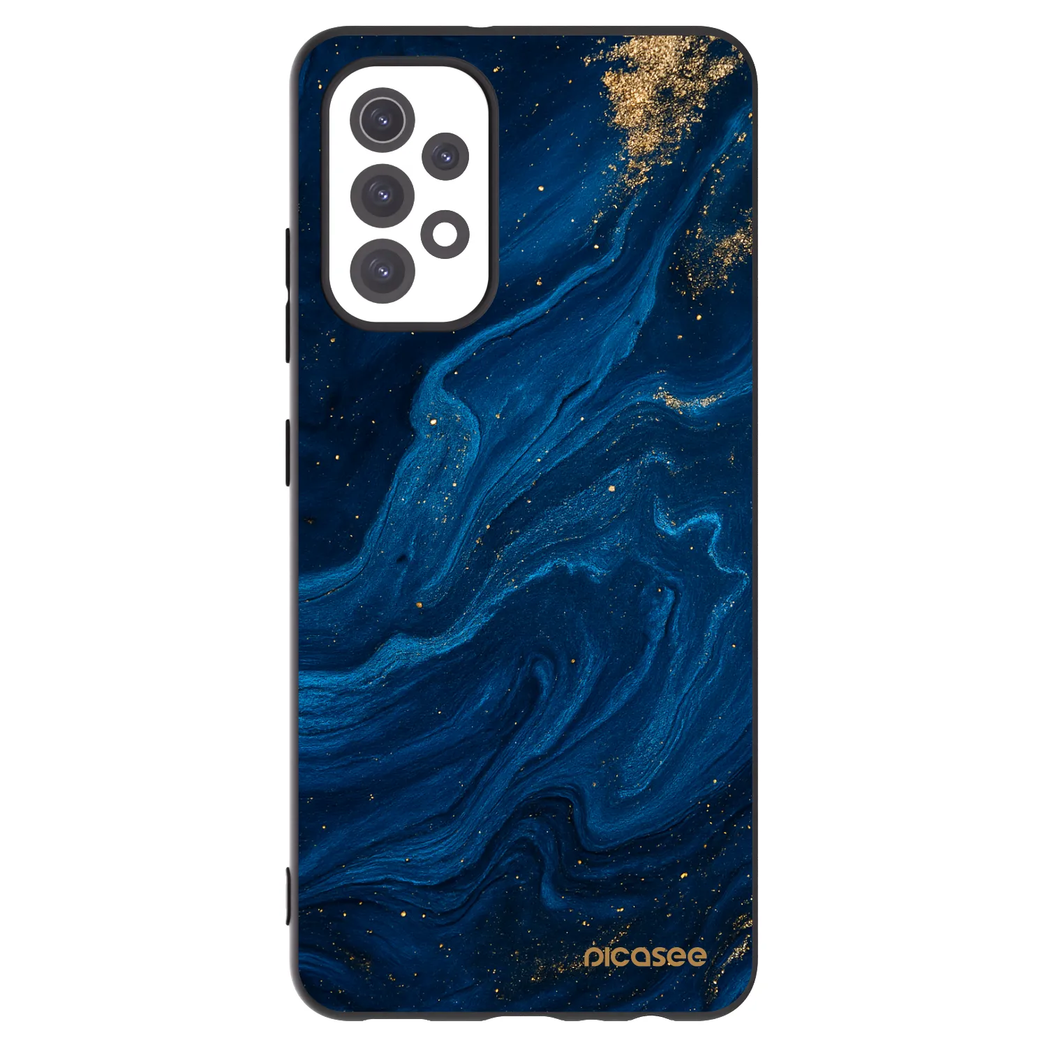 Picasee fekete szilikon tok az alábbi mobiltelefonokra Samsung Galaxy A32 5G A326B - Blue