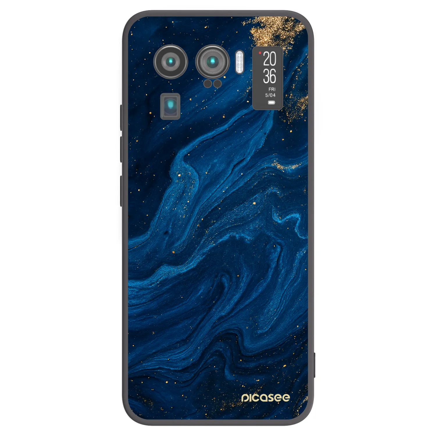 Picasee fekete szilikon tok az alábbi mobiltelefonokra Xiaomi Mi 11 Ultra - Blue