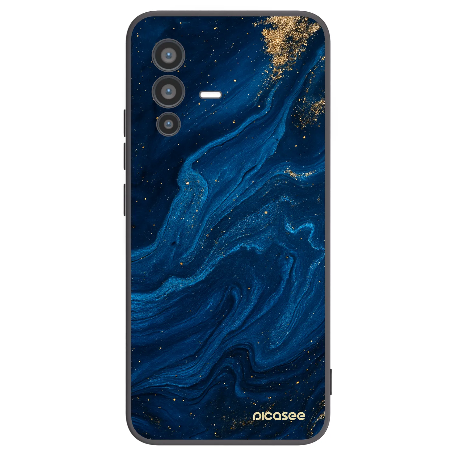 Picasee fekete szilikon tok az alábbi mobiltelefonokra Vivo V23 5G - Blue