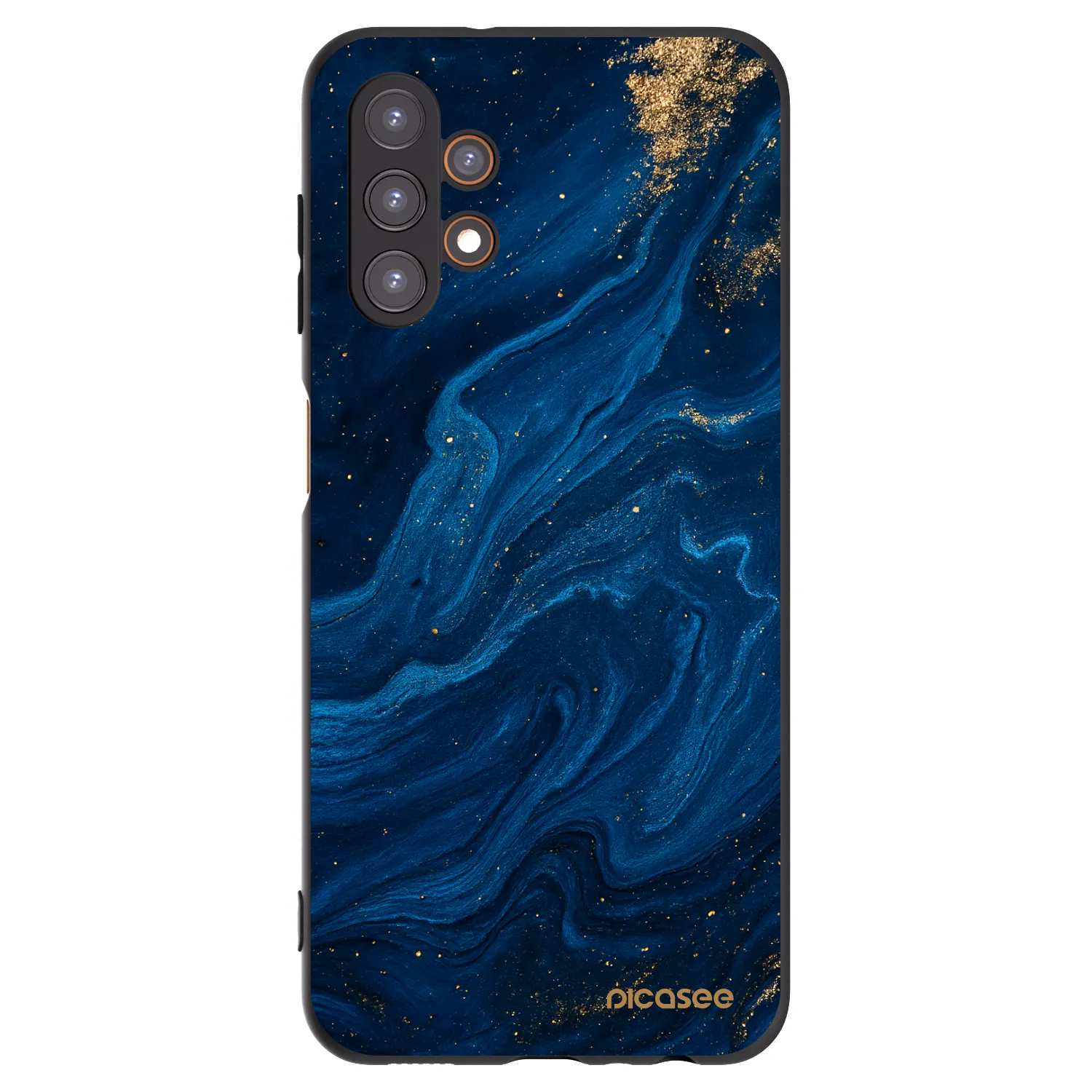 Picasee fekete szilikon tok az alábbi mobiltelefonokra Samsung Galaxy A13 4G A135 - Blue