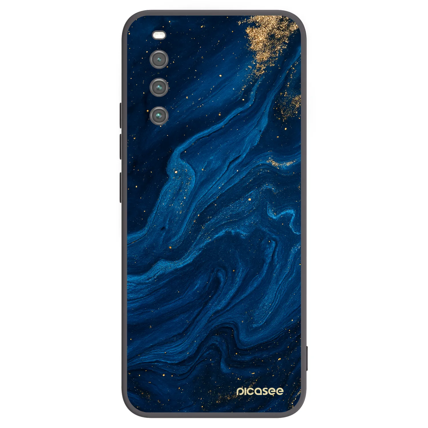 Picasee fekete szilikon tok az alábbi mobiltelefonokra Sony Xperia 10 IV 5G - Blue