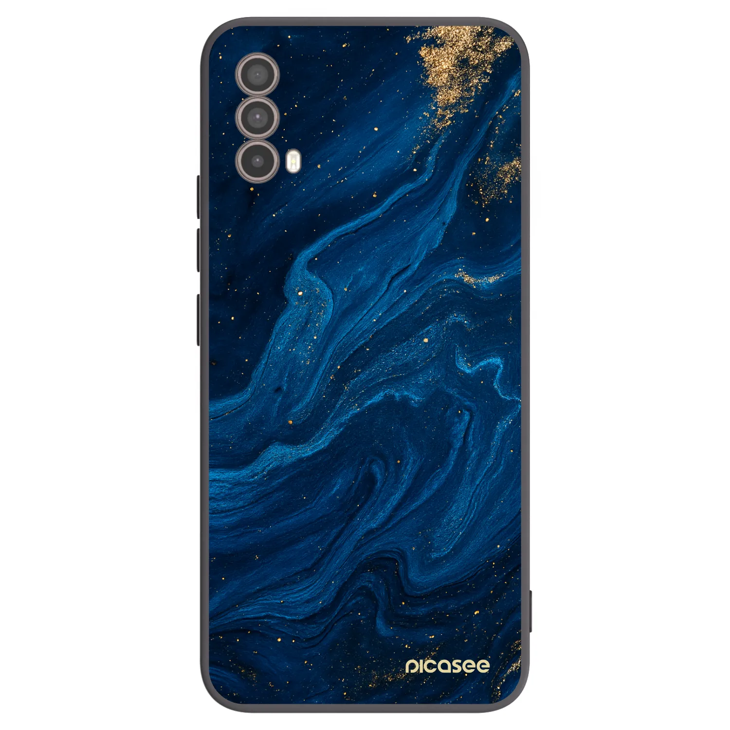 Picasee fekete szilikon tok az alábbi mobiltelefonokra Motorola Moto E40 - Blue