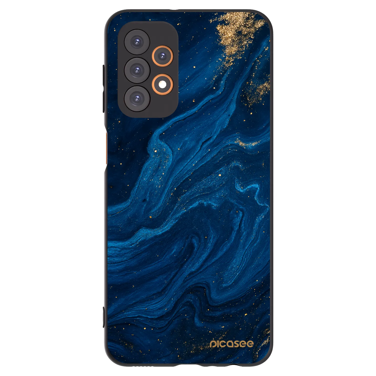 Picasee fekete szilikon tok az alábbi mobiltelefonokra Samsung Galaxy A23 A236B 5G - Blue