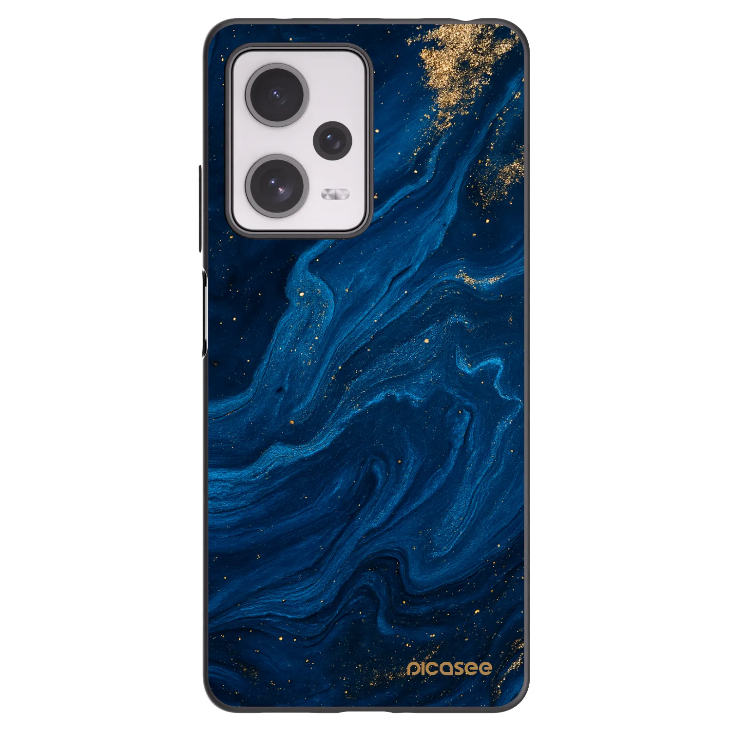 Picasee fekete szilikon tok az alábbi mobiltelefonokra Xiaomi Redmi Note 12 Pro+ 5G - Blue