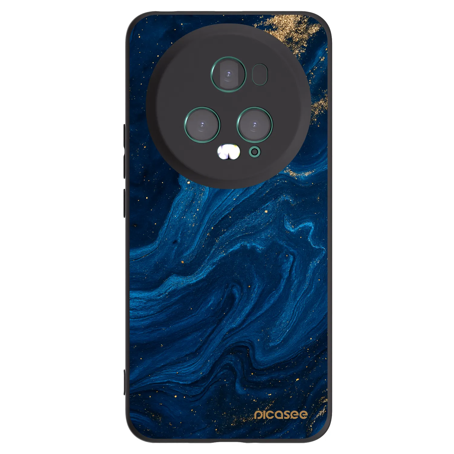 Picasee fekete szilikon tok az alábbi mobiltelefonokra Honor Magic5 Pro - Blue