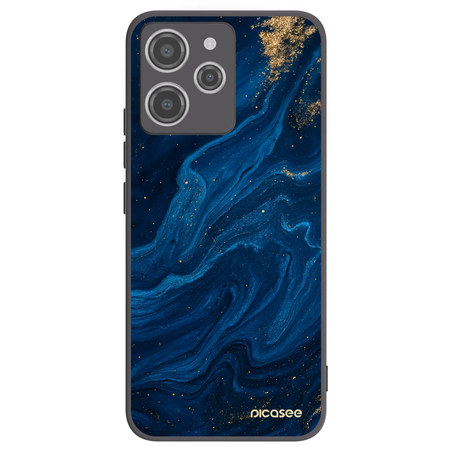 Picasee fekete szilikon tok az alábbi mobiltelefonokra Xiaomi Redmi 12 4G - Blue