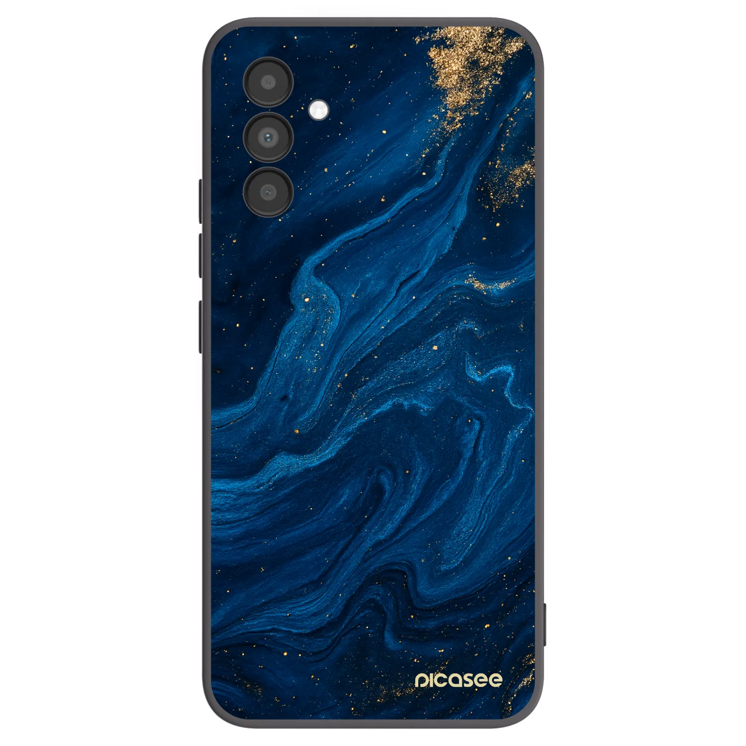 Picasee fekete szilikon tok az alábbi mobiltelefonokra Samsung Galaxy A04s A047F - Blue