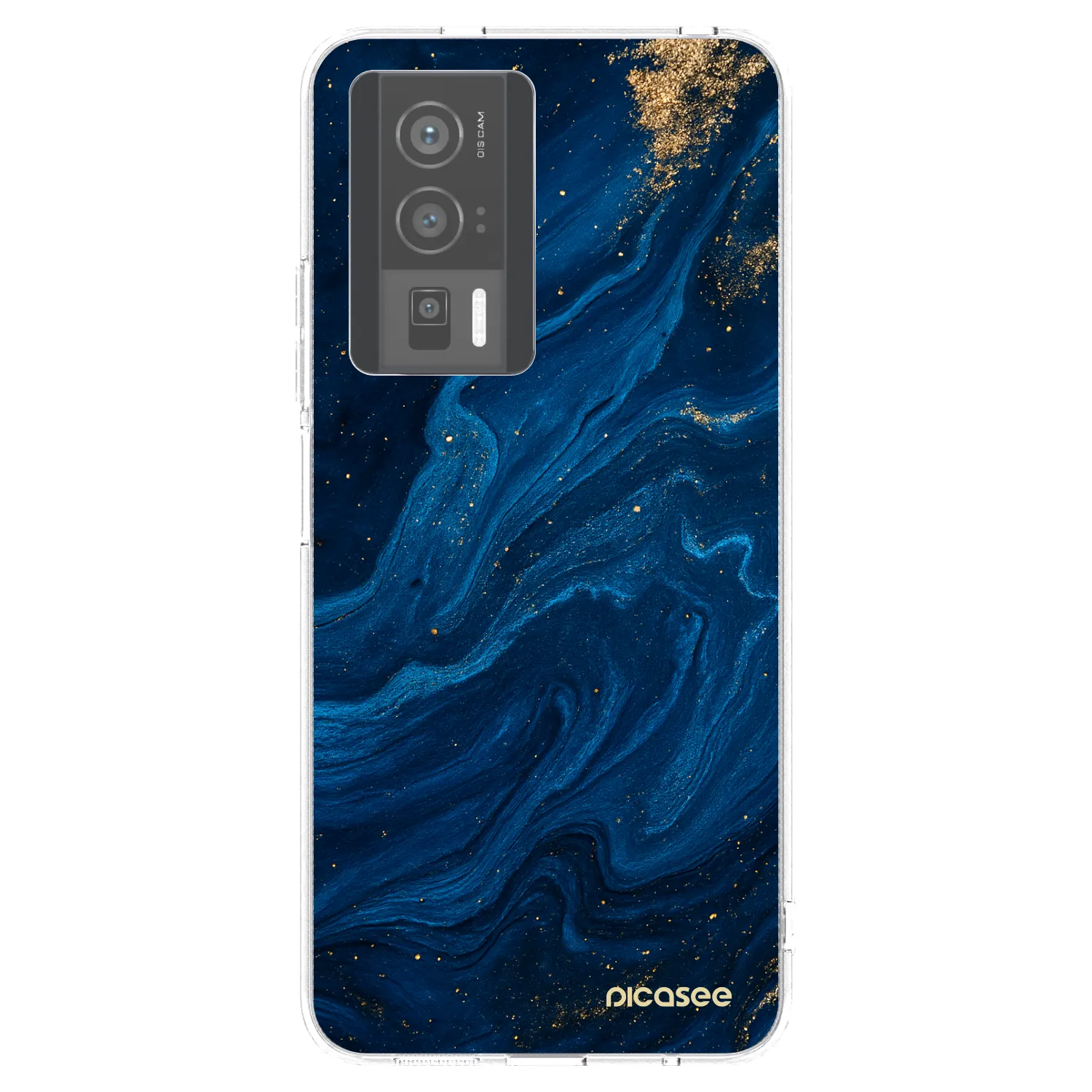 Picasee átlátszó szilikon tok az alábbi mobiltelefonokra Xiaomi Poco F5 Pro 5G - Blue