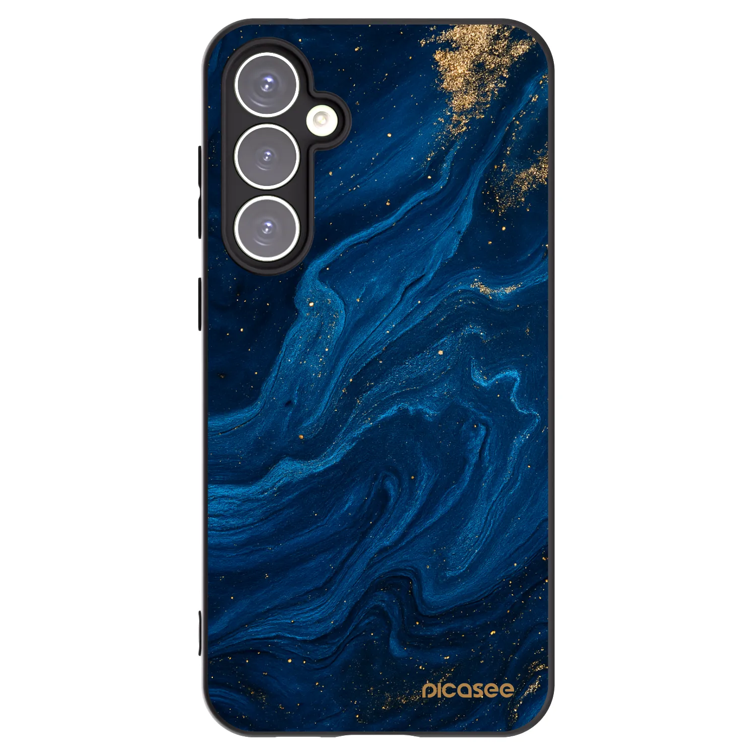 Picasee fekete szilikon tok az alábbi mobiltelefonokra Samsung Galaxy S23 FE S711B - Blue