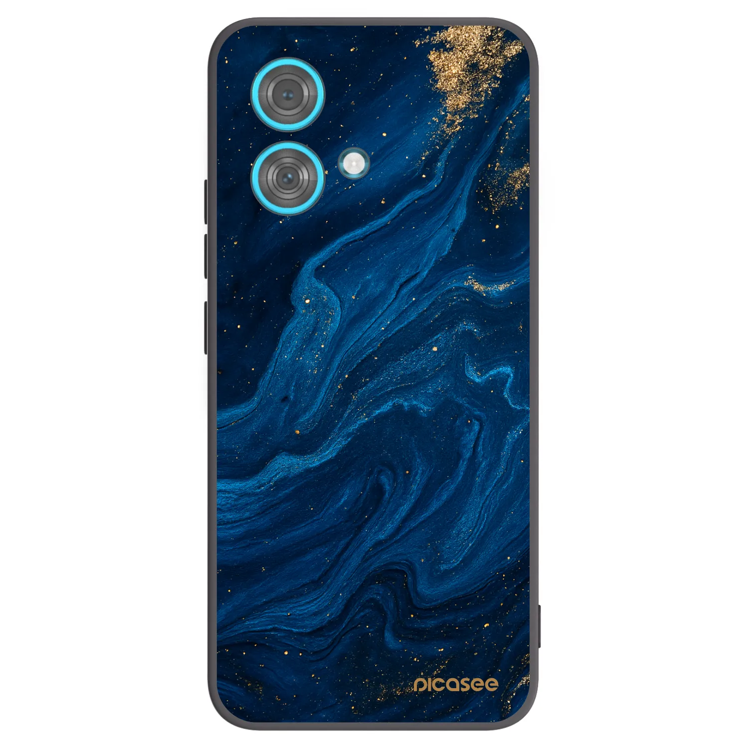 Picasee fekete szilikon tok az alábbi mobiltelefonokra Motorola Edge 40 Neo - Blue