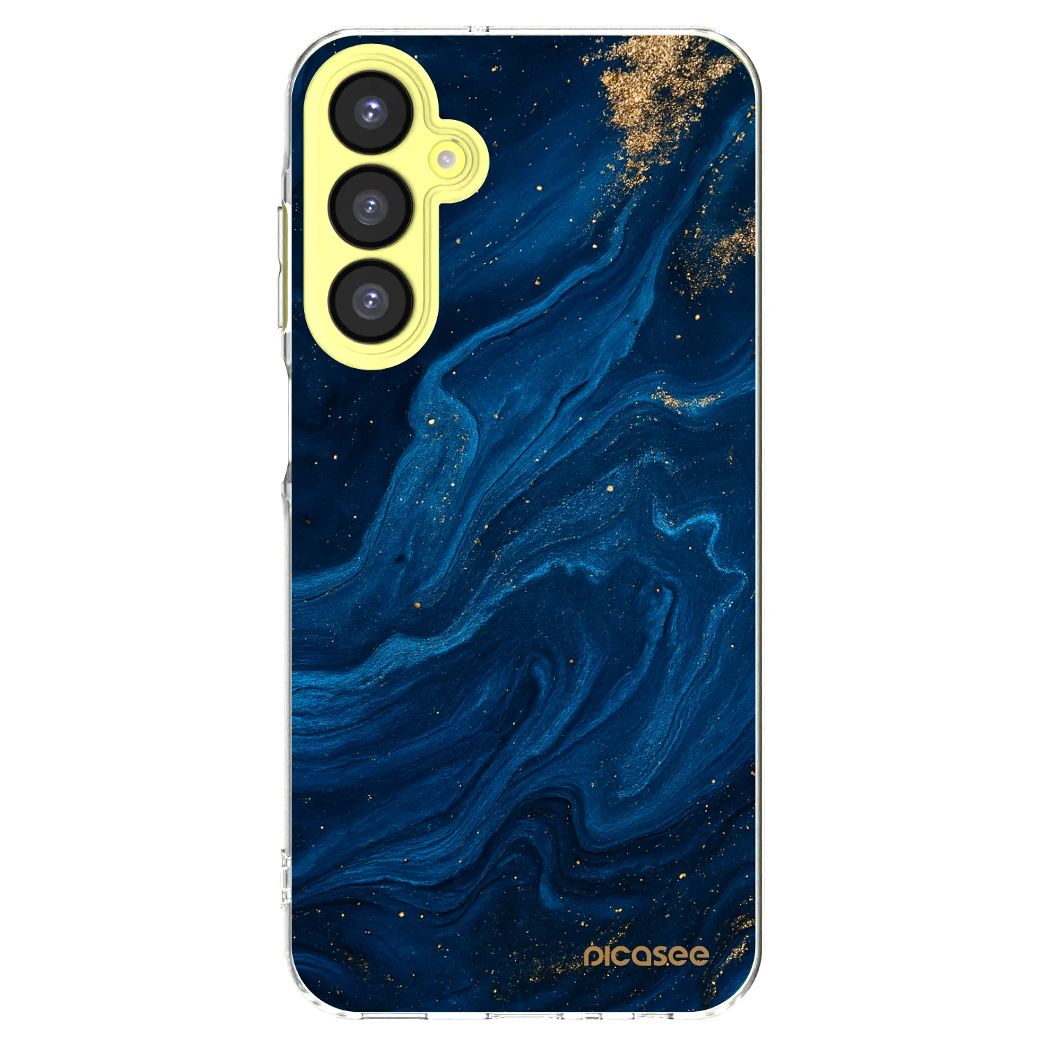 Picasee átlátszó szilikon tok az alábbi mobiltelefonokra Samsung Galaxy A25 A256B 5G - Blue
