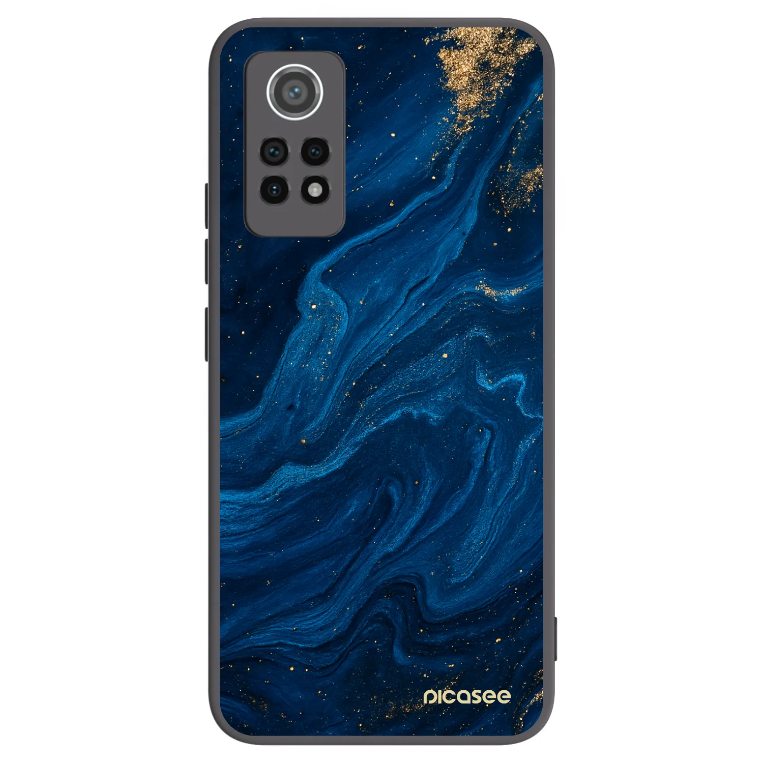 Picasee fekete szilikon tok az alábbi mobiltelefonokra Xiaomi Redmi Note 12 Pro 4G - Blue