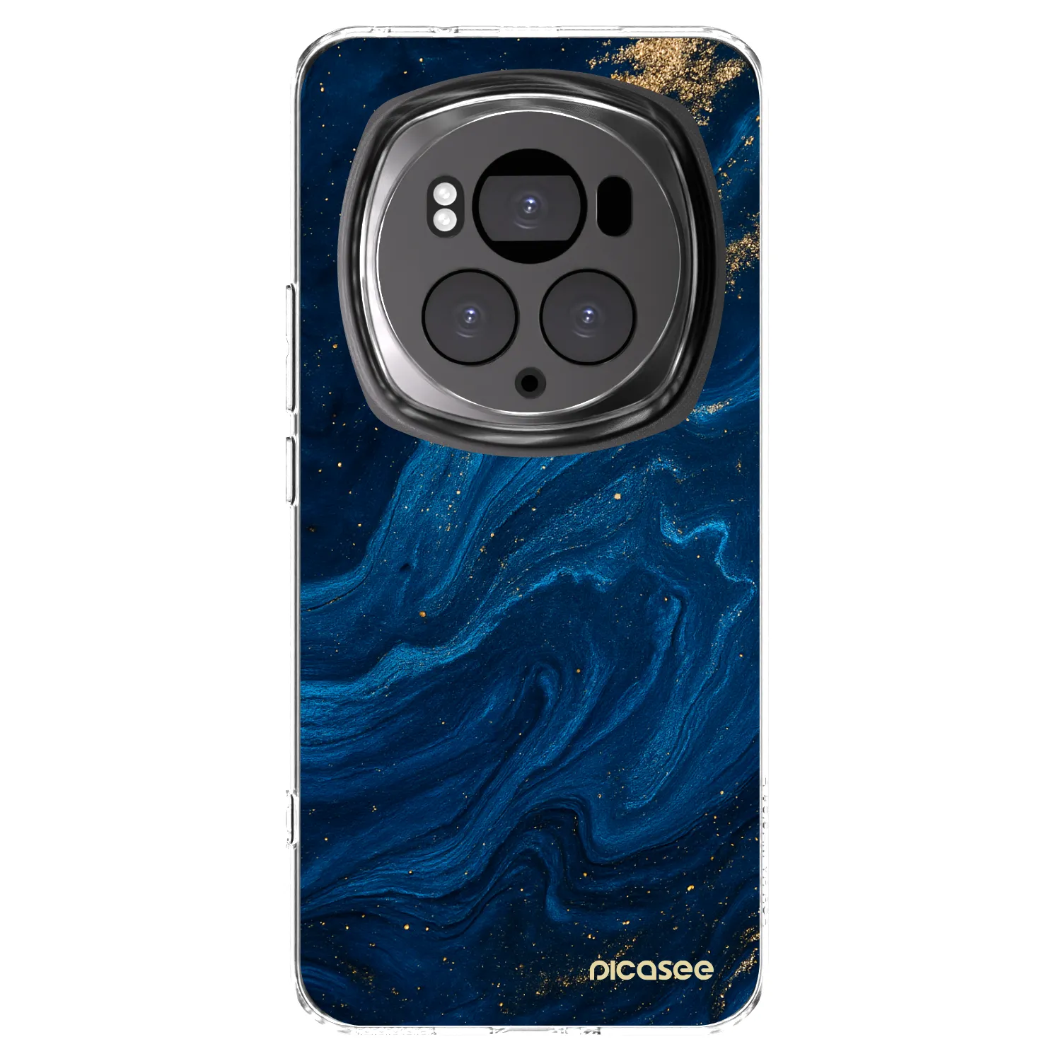 Picasee átlátszó szilikon tok az alábbi mobiltelefonokra Honor Magic6 Pro - Blue