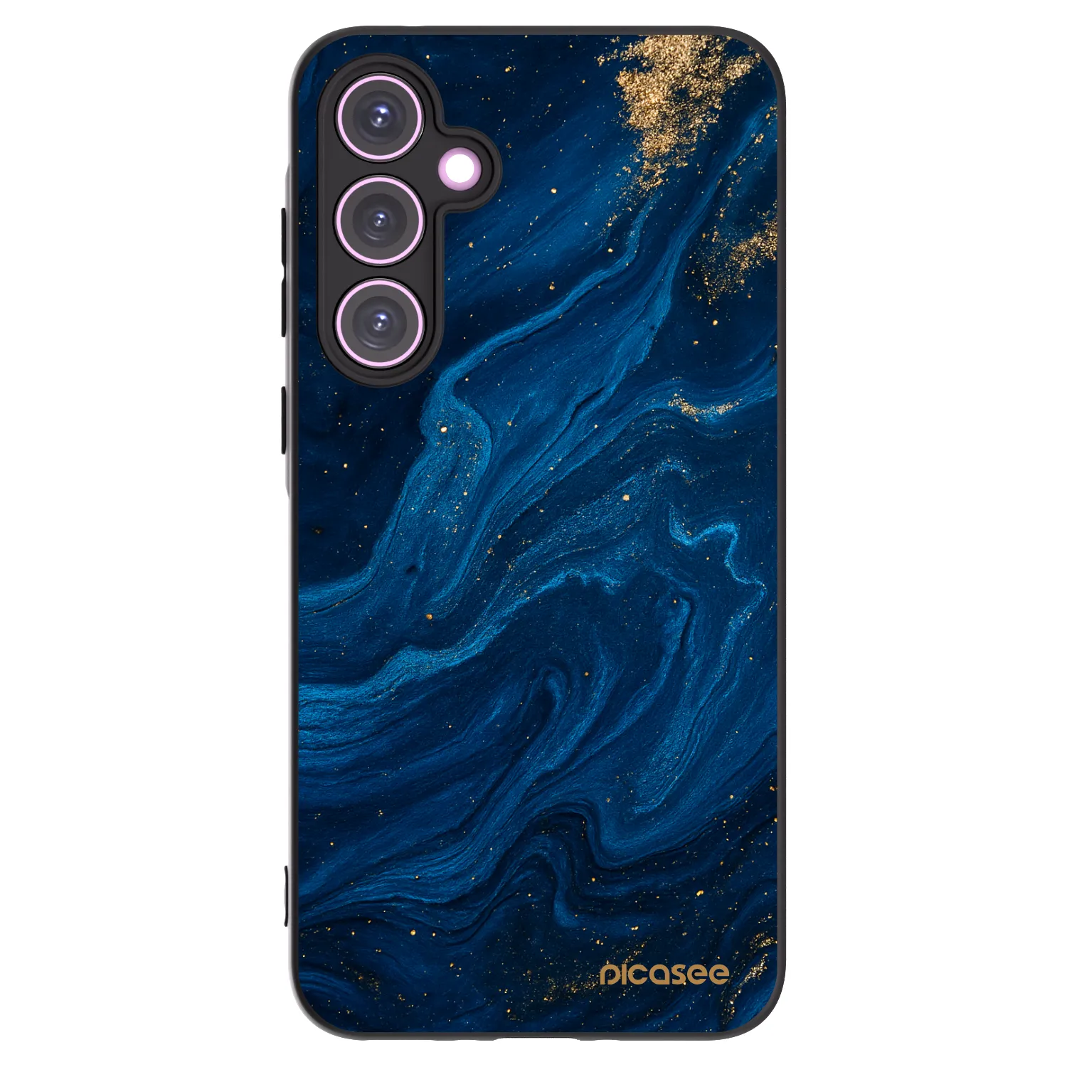 Picasee fekete szilikon tok az alábbi mobiltelefonokra Samsung Galaxy A35 5G A356B - Blue