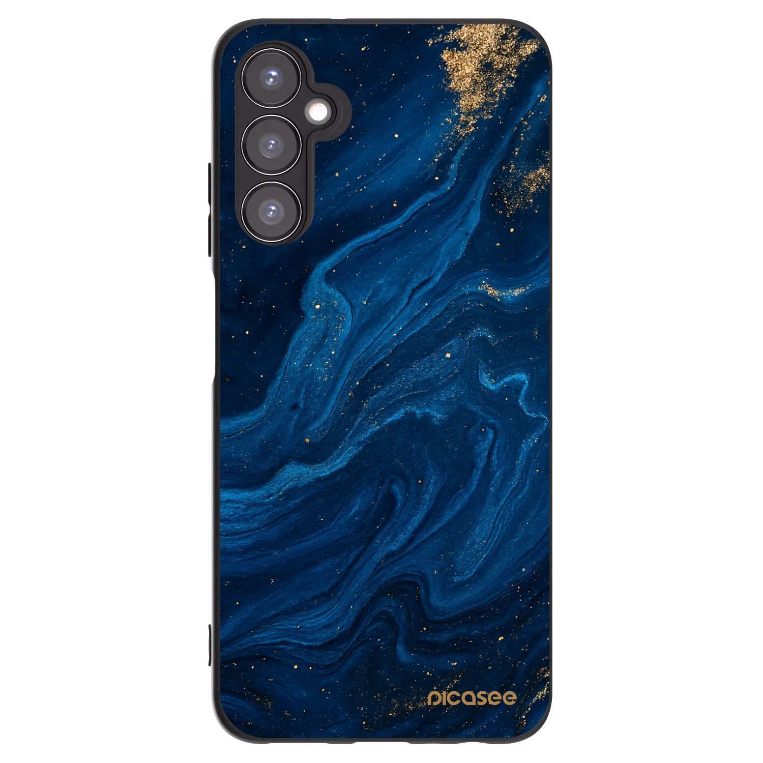 Picasee fekete szilikon tok az alábbi mobiltelefonokra Samsung Galaxy A05s A057G - Blue