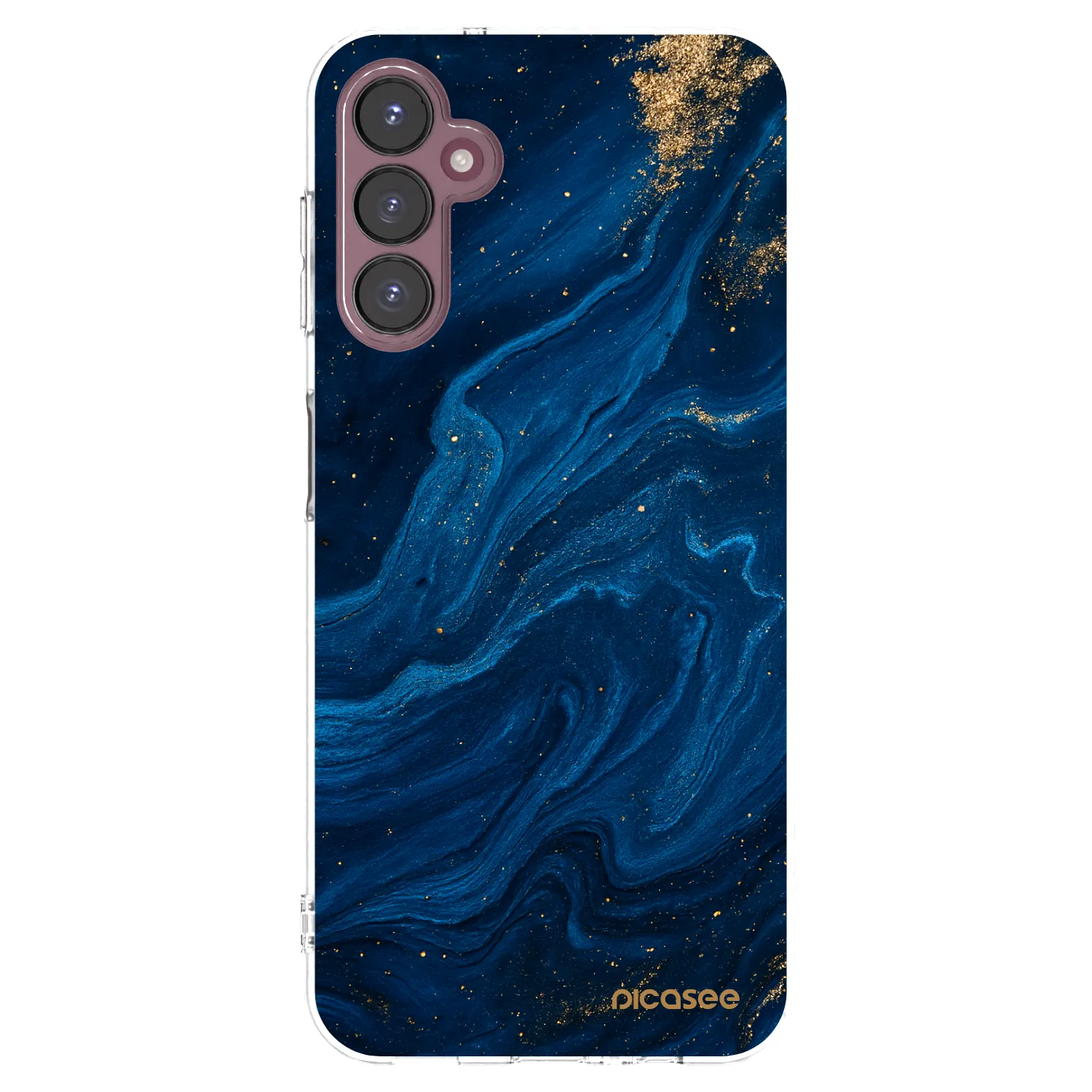 Picasee átlátszó szilikon tok az alábbi mobiltelefonokra Samsung Galaxy A05s A057G - Blue