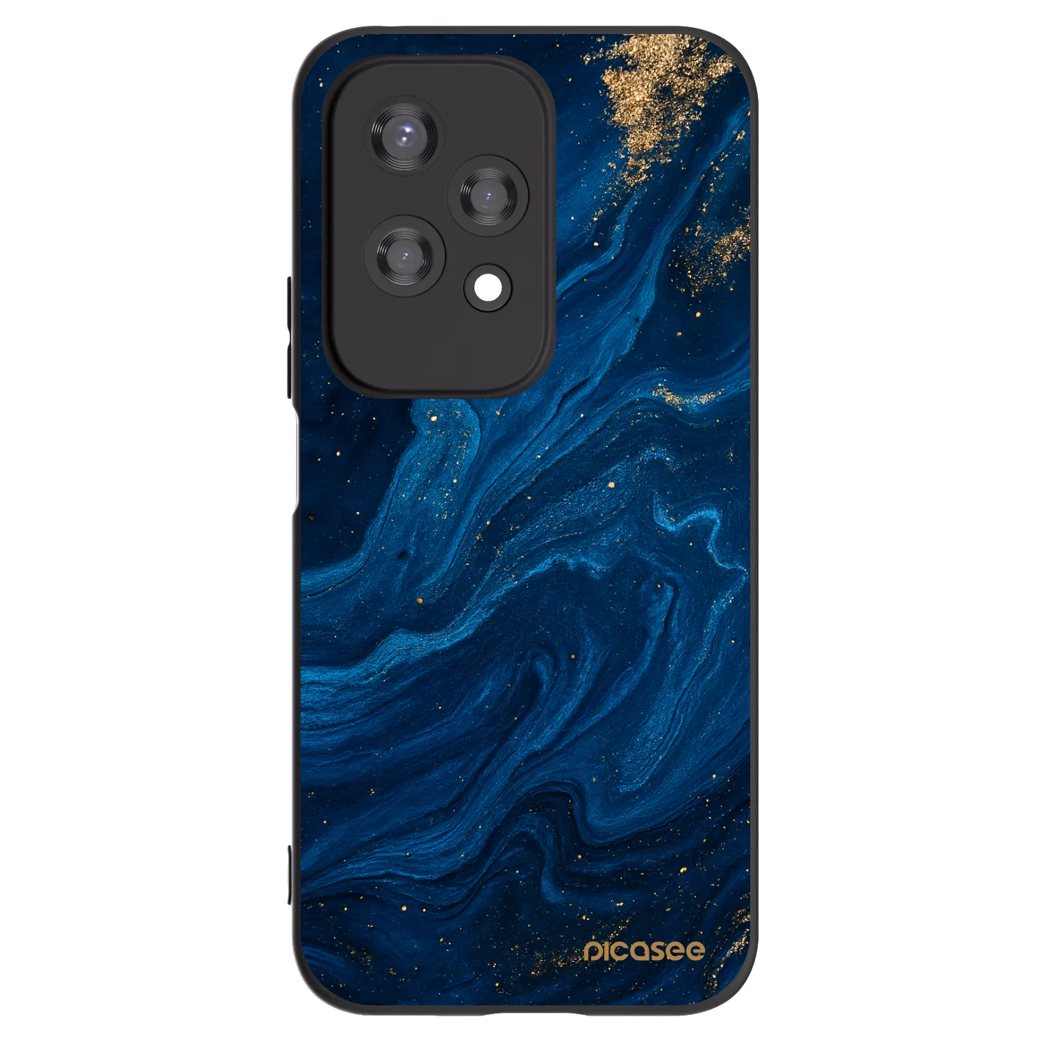 Picasee fekete szilikon tok az alábbi mobiltelefonokra Honor 200 Lite - Blue