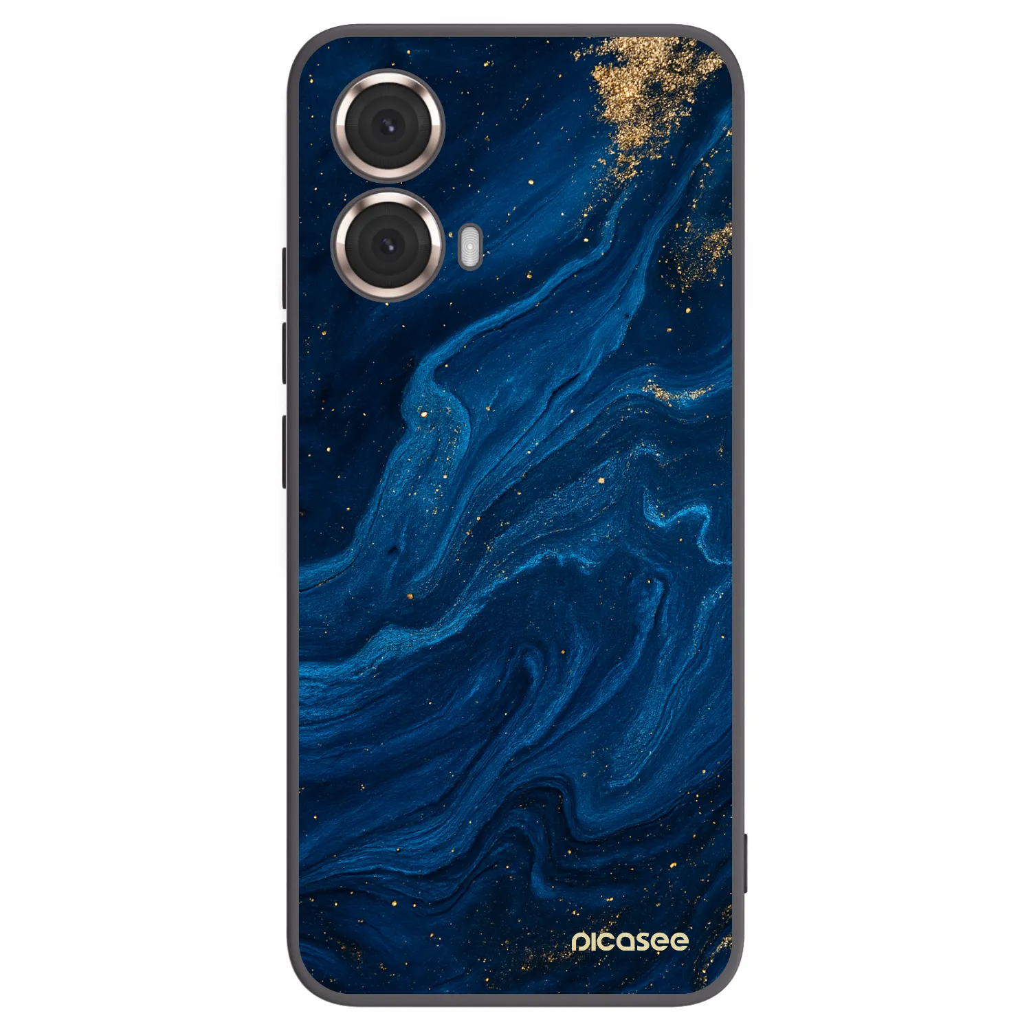 Picasee fekete szilikon tok az alábbi mobiltelefonokra Motorola Moto G85 - Blue