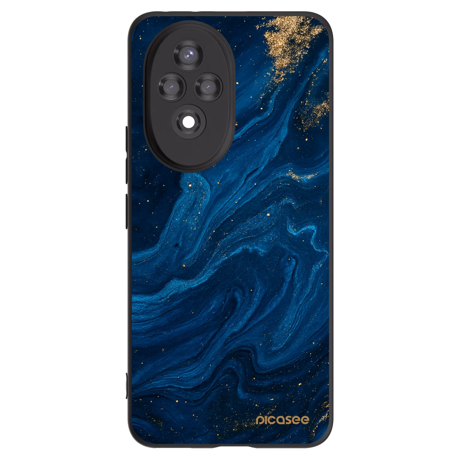 Picasee fekete szilikon tok az alábbi mobiltelefonokra Honor 200 Pro 5G - Blue