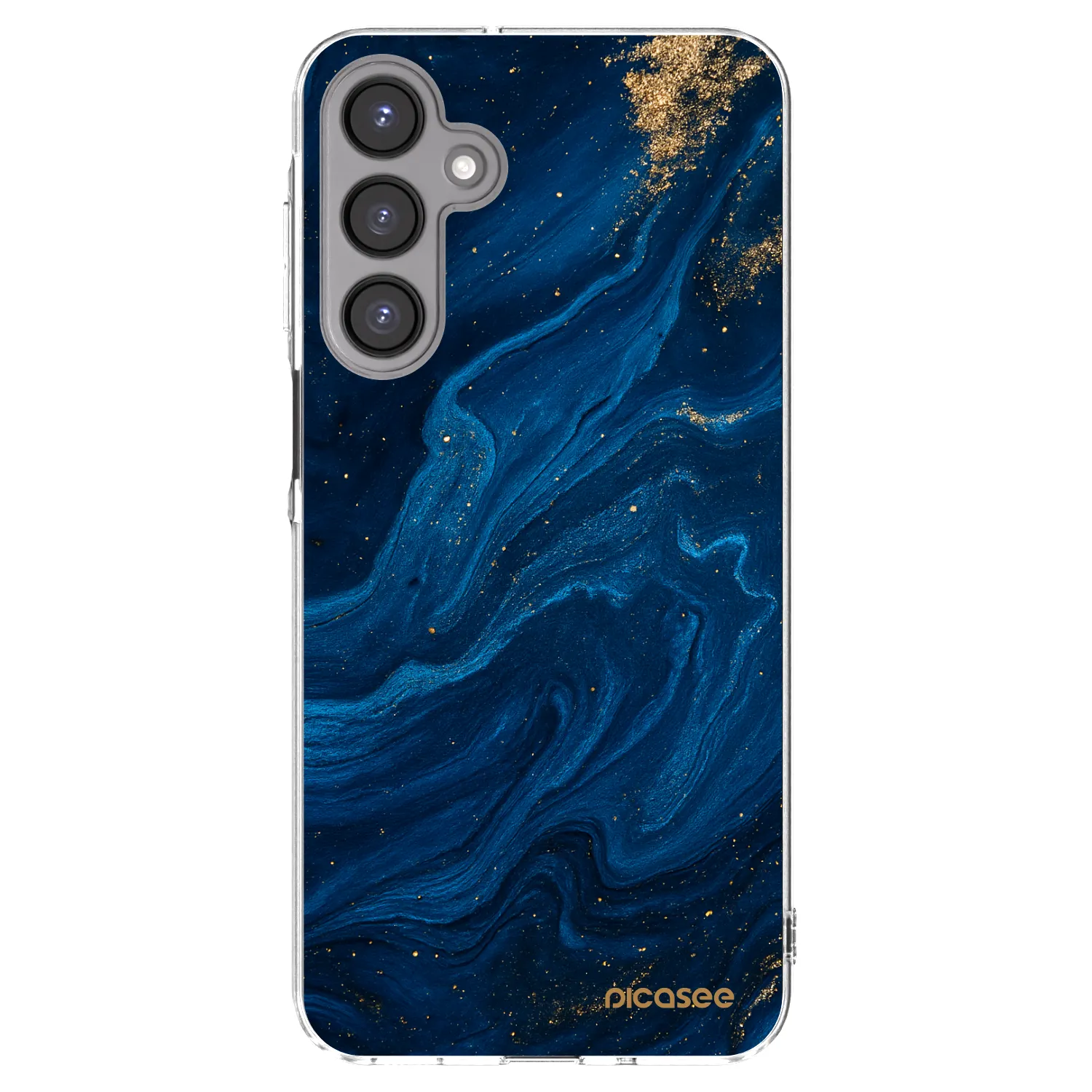 Picasee átlátszó szilikon tok az alábbi mobiltelefonokra Samsung Galaxy A16 5G - Blue