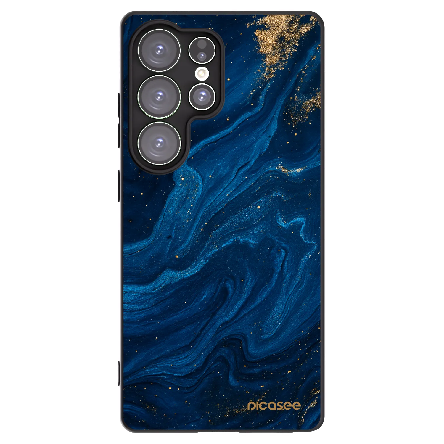 Picasee fekete szilikon tok az alábbi mobiltelefonokra Samsung Galaxy S25 Ultra 5G - Blue